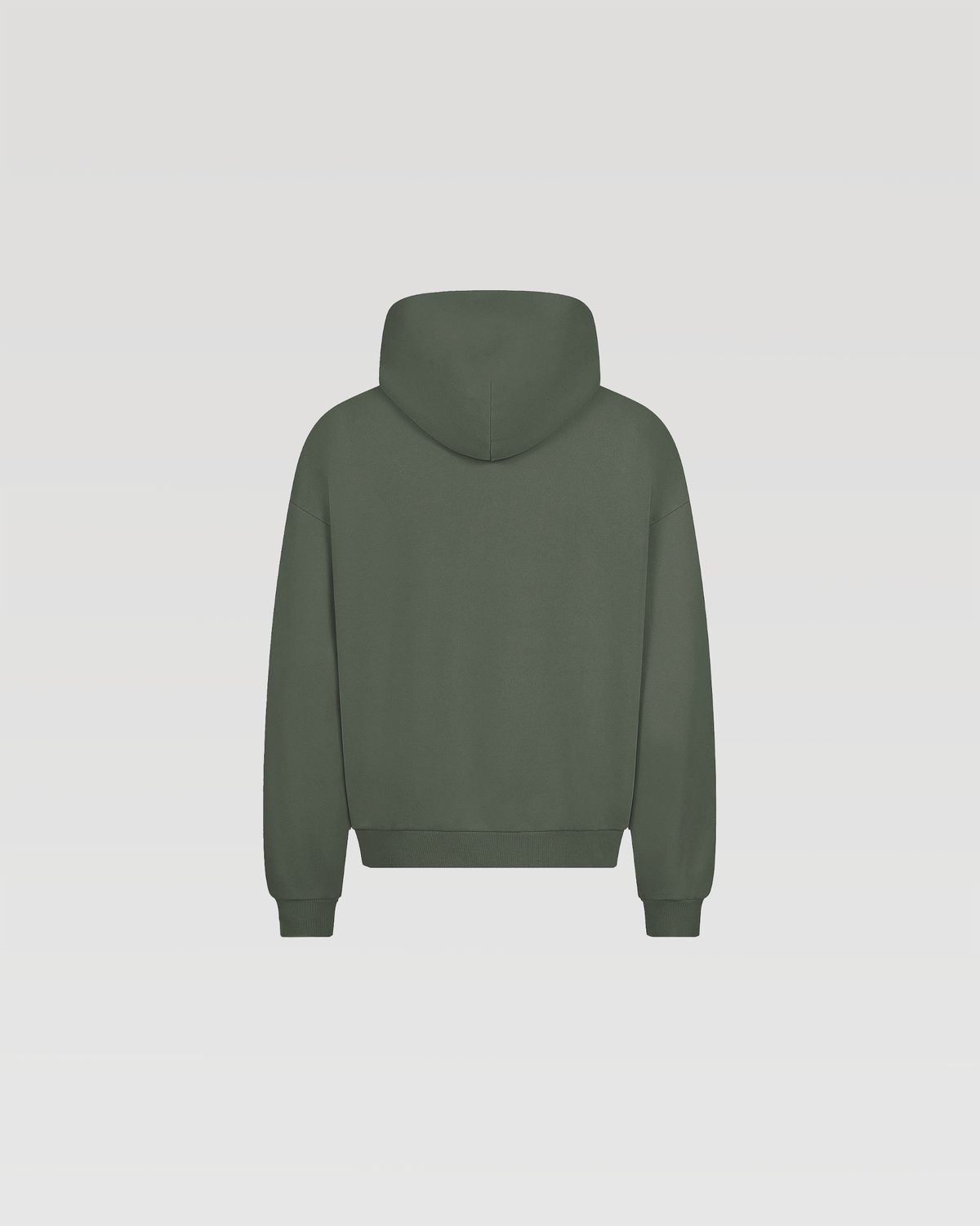 Hoodie zippé Classic – Kaki