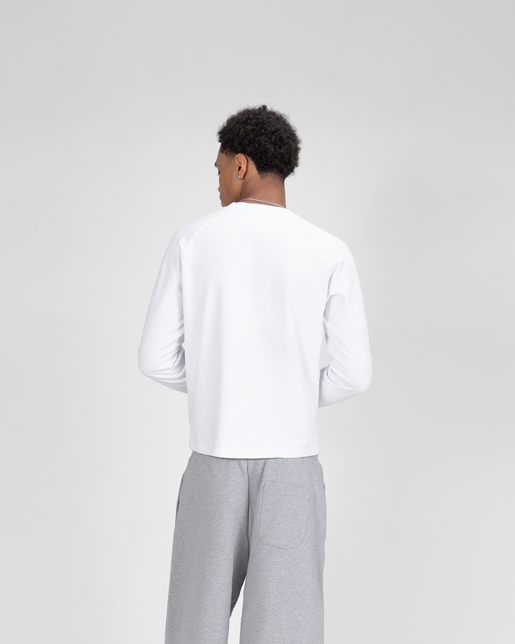 T-shirt manches longues SU – Blanc