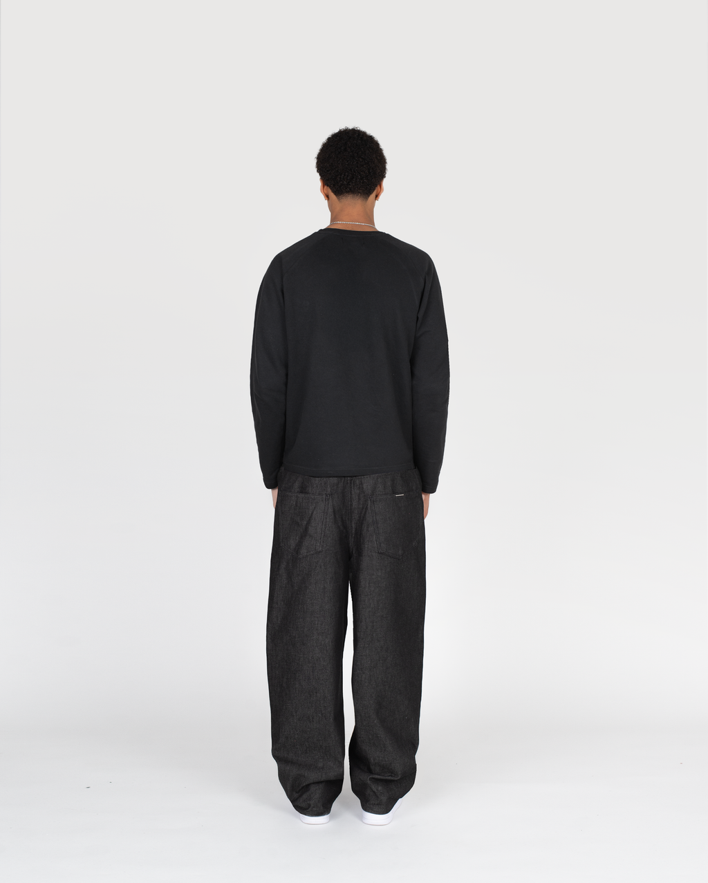Jean brut Basic – Noir – vue 4
