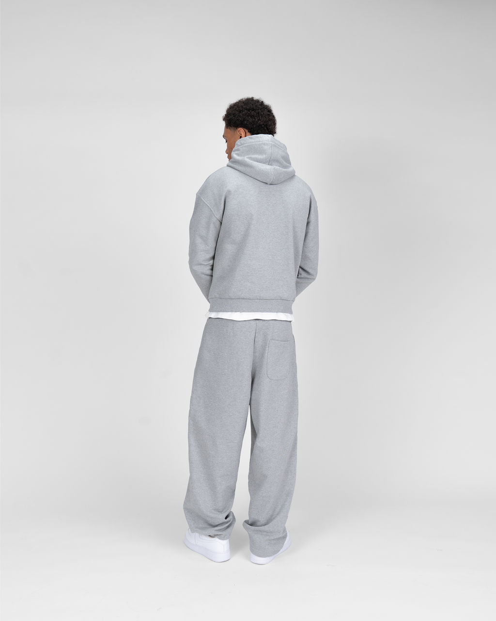 Hoodie SU – Gris – vue 5