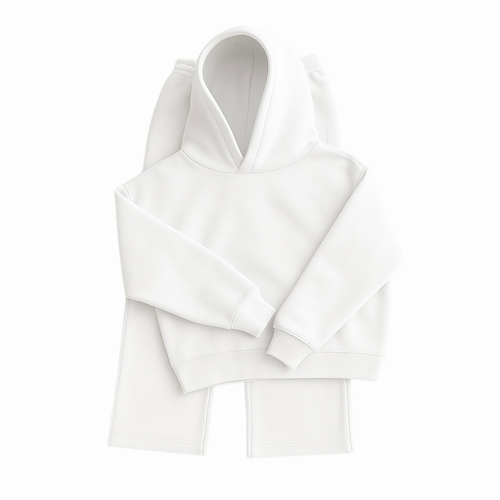 Ensemble hoodie et jogging Blanc COLESICE