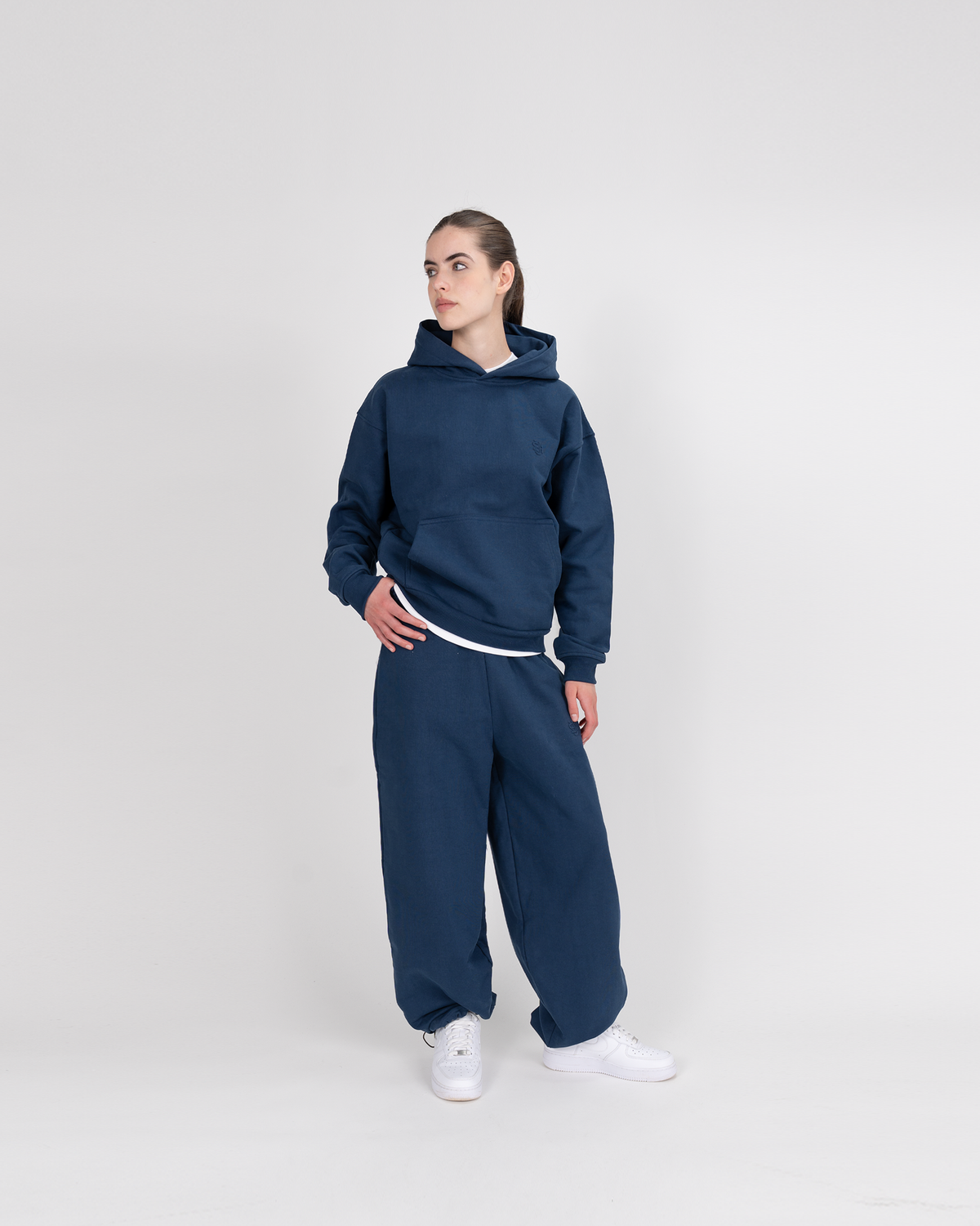 Hoodie SU – Bleu marine – vue 6