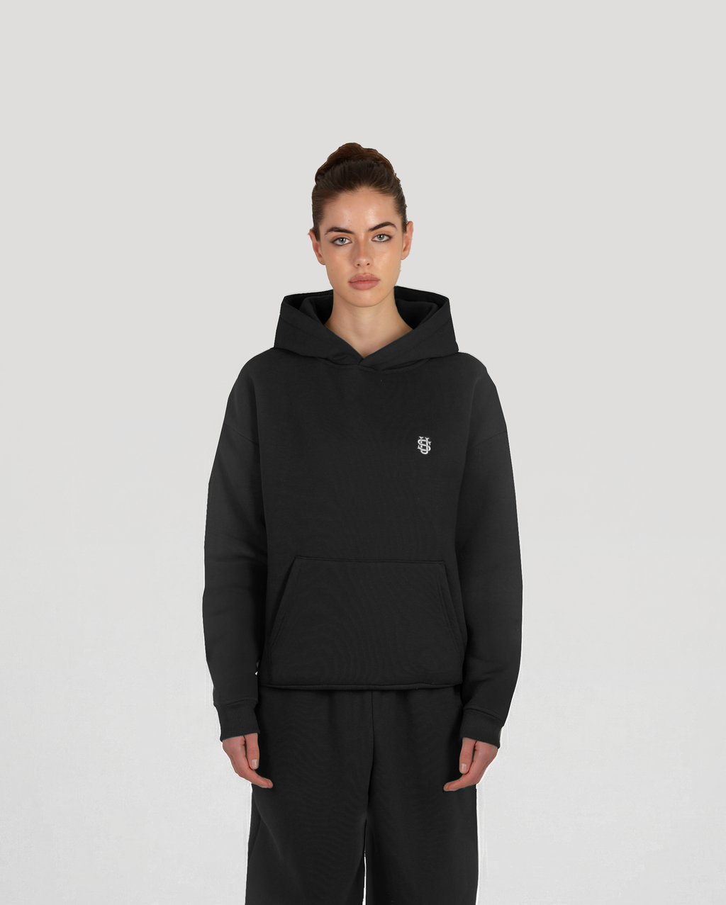 Hoodie Classic – Noir – vue 6