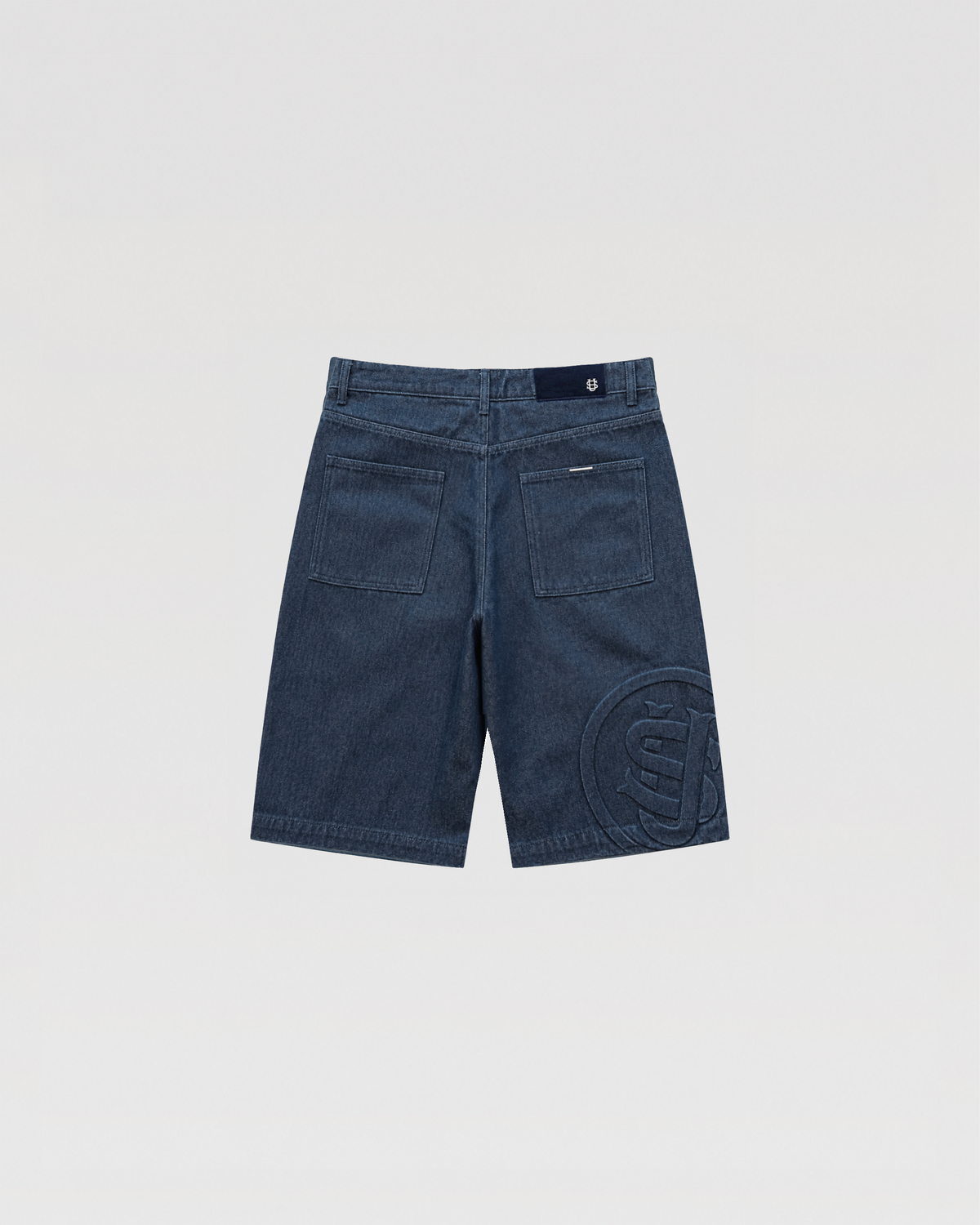 Short en jean SU26 – Bleu brut