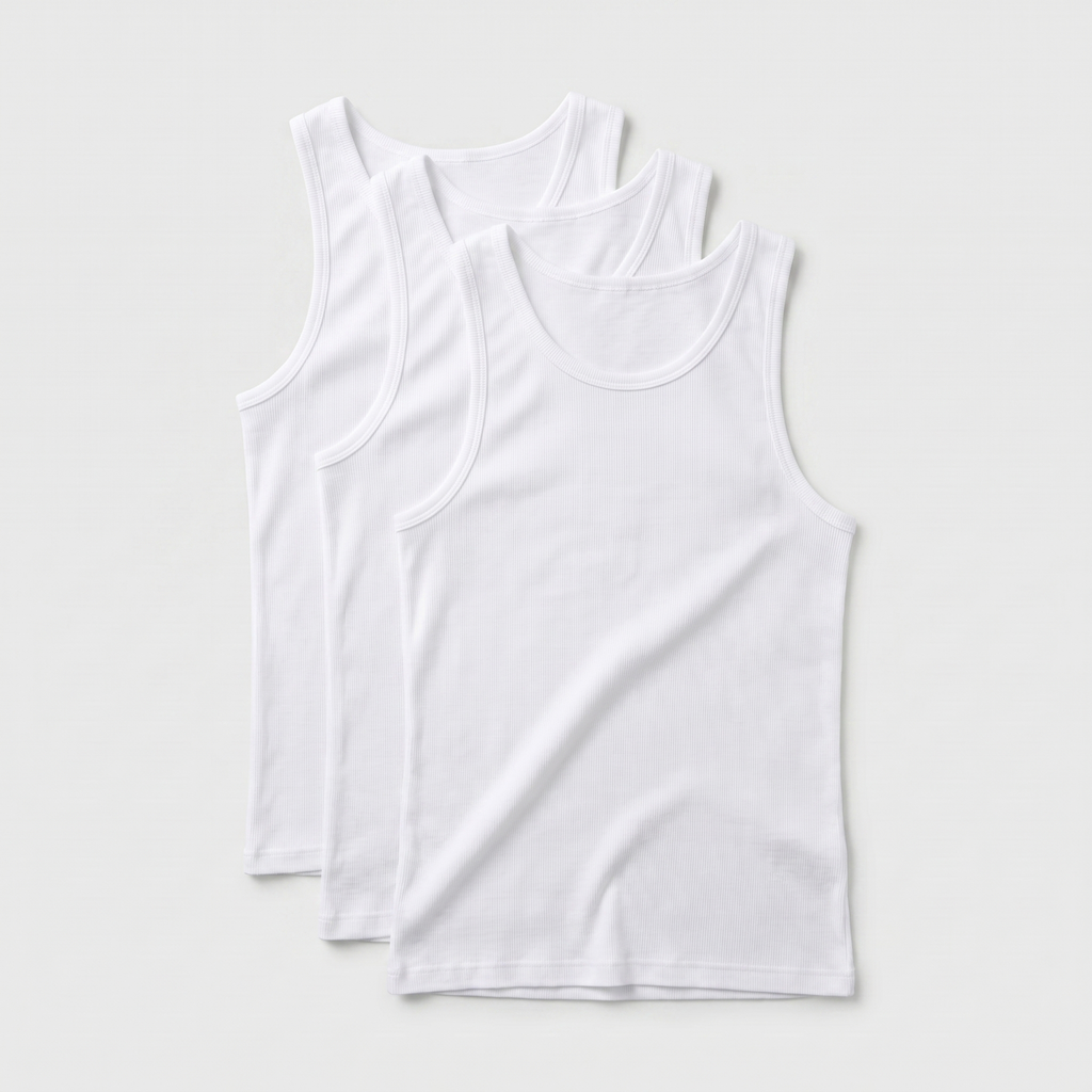 Pack 3 débardeurs Slim Fit COLESICE – vue 3