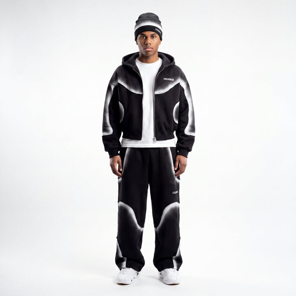 Hoodie zippé Midnight COLESICE – vue 2