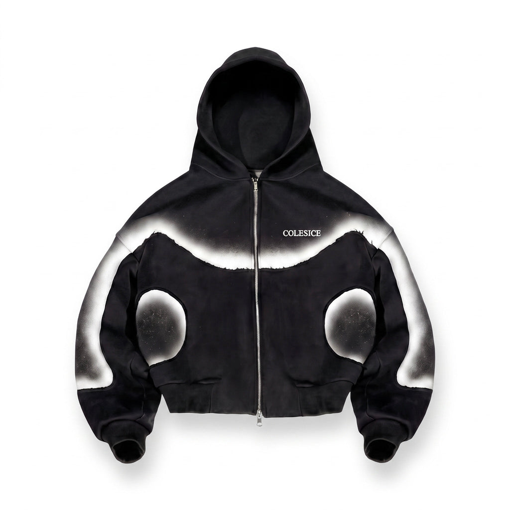 Ensemble Midnight hoodie zippé et jogging COLESICE – vue 6
